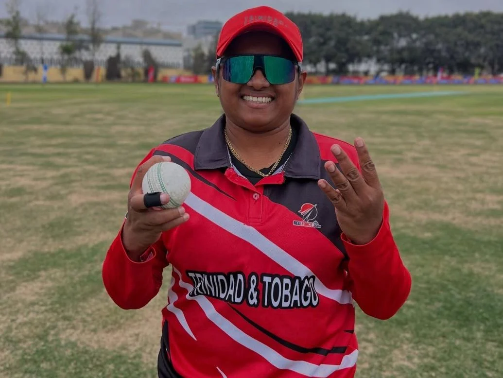 MORE WICKETS: Anisa Mohammed was virtually unplayable in grabbing four for 12 in T&T’s opening day win over Jamaica at the Bolivarian Games in Peru, Thursday. Yesterday, Mohammed took two more wickets in the victory over Barbados. (Image obtained at trinidadexpress.com)
