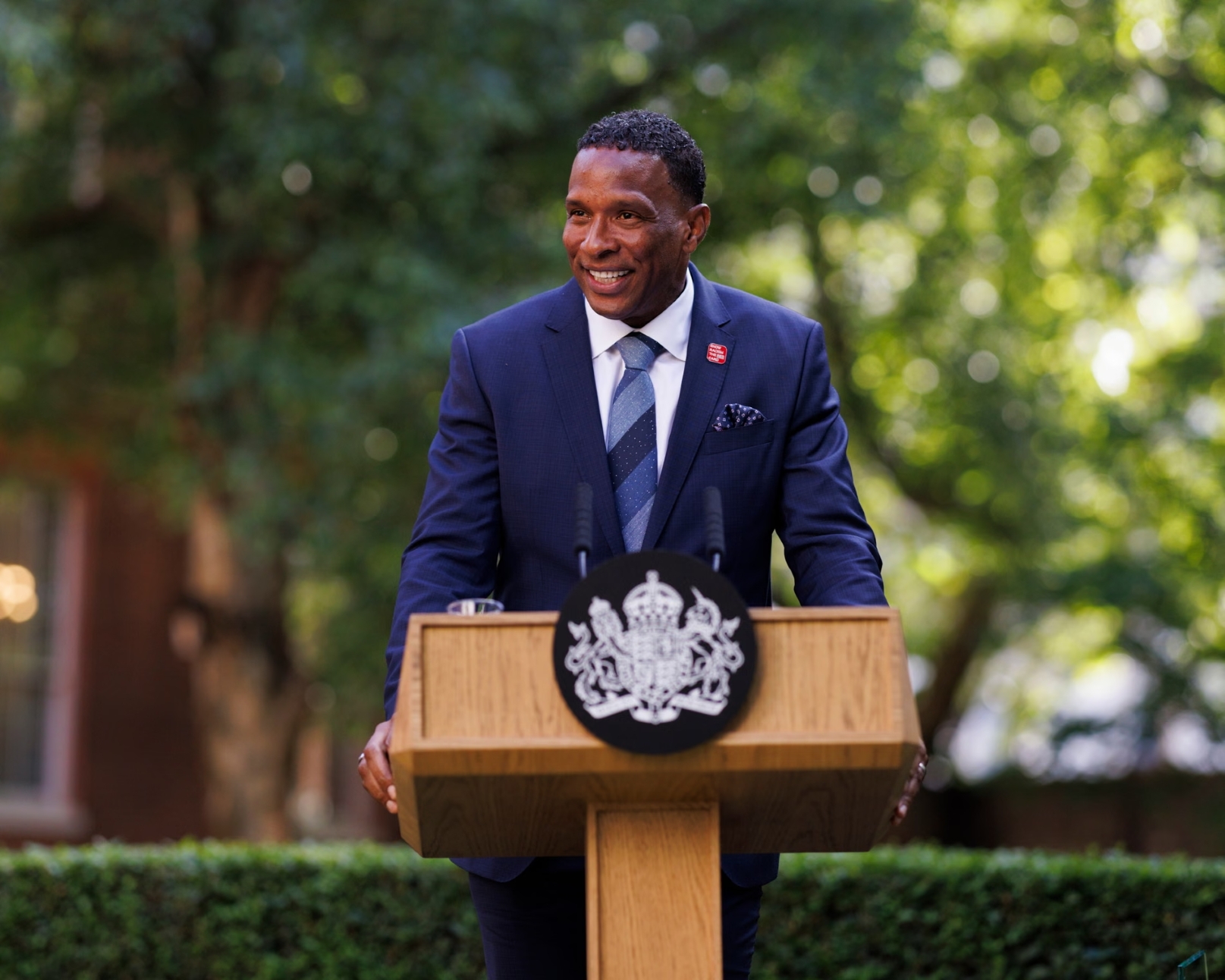 Shaka Hislop is ‘incredibly proud’ of the work Show Racism the Red Card has done to improve the situation in the north-east. Photograph: Simon Dawson/Courtesy of Dom Healy (Image obtained at theguardian.com)